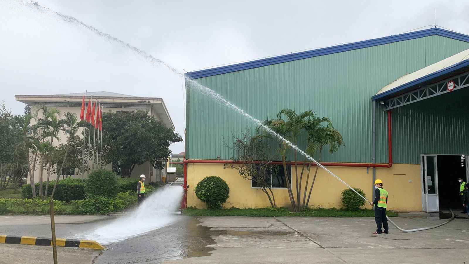 Bàn giao Hệ thống Phòng cháy và chữa cháy tại Công ty Cổ phần Đầu tư Dệt May Thiên An Phát
