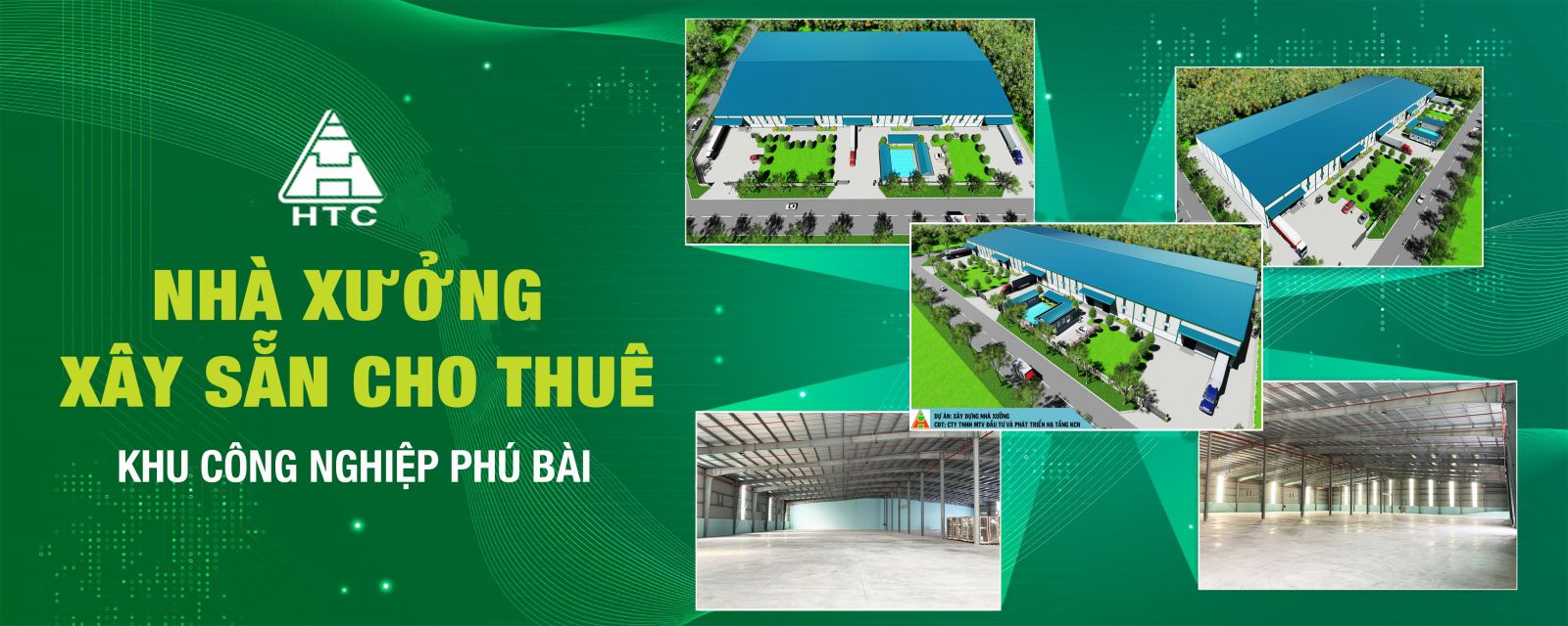 Nhà xưởng xây sẵn cho thuê - Khu công nghiệp Phú Bài