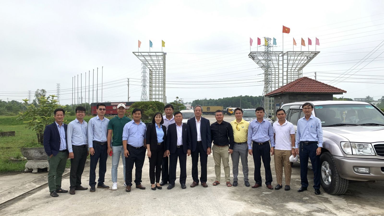 Đón tiếp Hội đồng Quản Trị Công ty Cổ phần Xây lắp Thừa Thiên Huế đến thăm và làm việc tại Khu công nghiệp Phú Bài