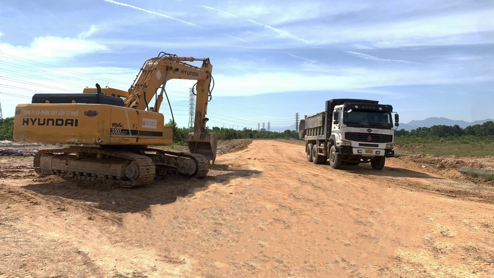 Tiến độ thi công Hạ tầng kỹ thuật Khu công nghiệp Phú Bài giai đoạn IV đợt 1
