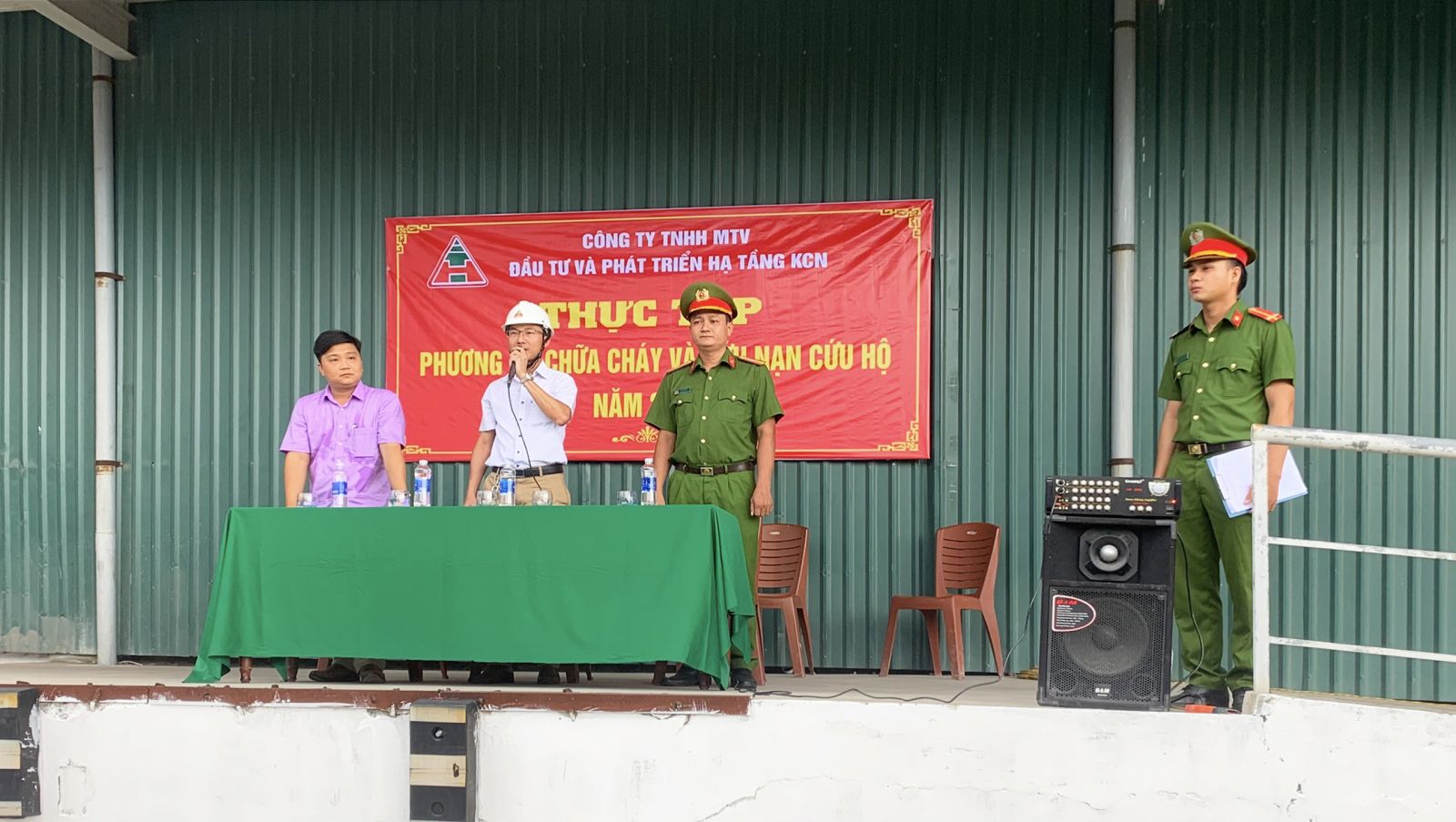 Diễn tập Phương án chữa cháy và cứu nạn cứu hộ năm 2022
