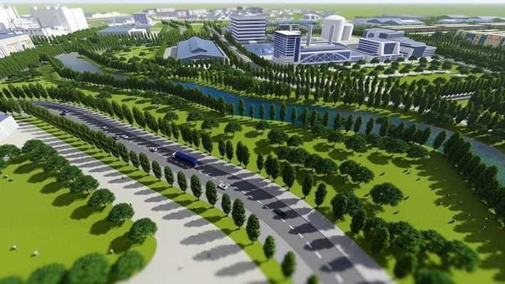 Các Khu công nghiệp phải dành tối thiểu 20% diện tích đất trồng cây xanh