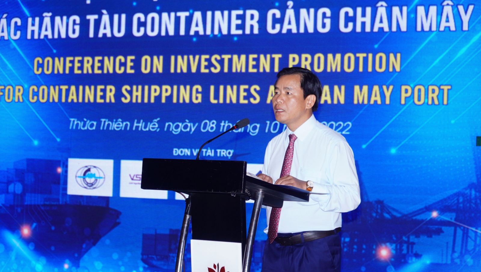 Thừa Thiên Huế: Xúc tiến đầu tư các hãng tàu container cảng Chân Mây