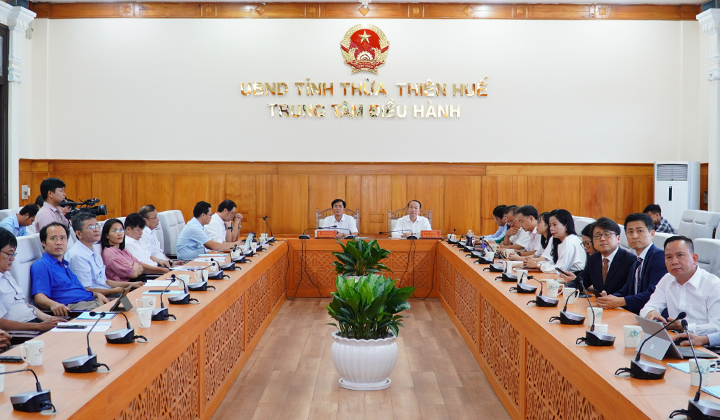 Tại điểm cầu tỉnh Thừa Thiên Huế
